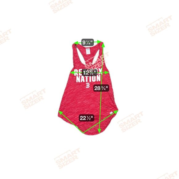 Pink Victorias Secret Red Sox Nation Racerback Athletic Tank Top M MLB Womens - Picture 4 of 4